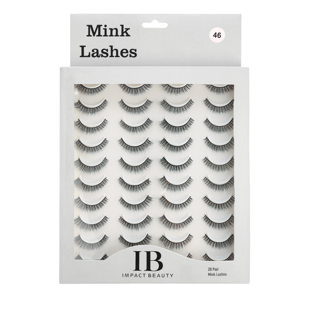 20 Pair Mink lashes - 46