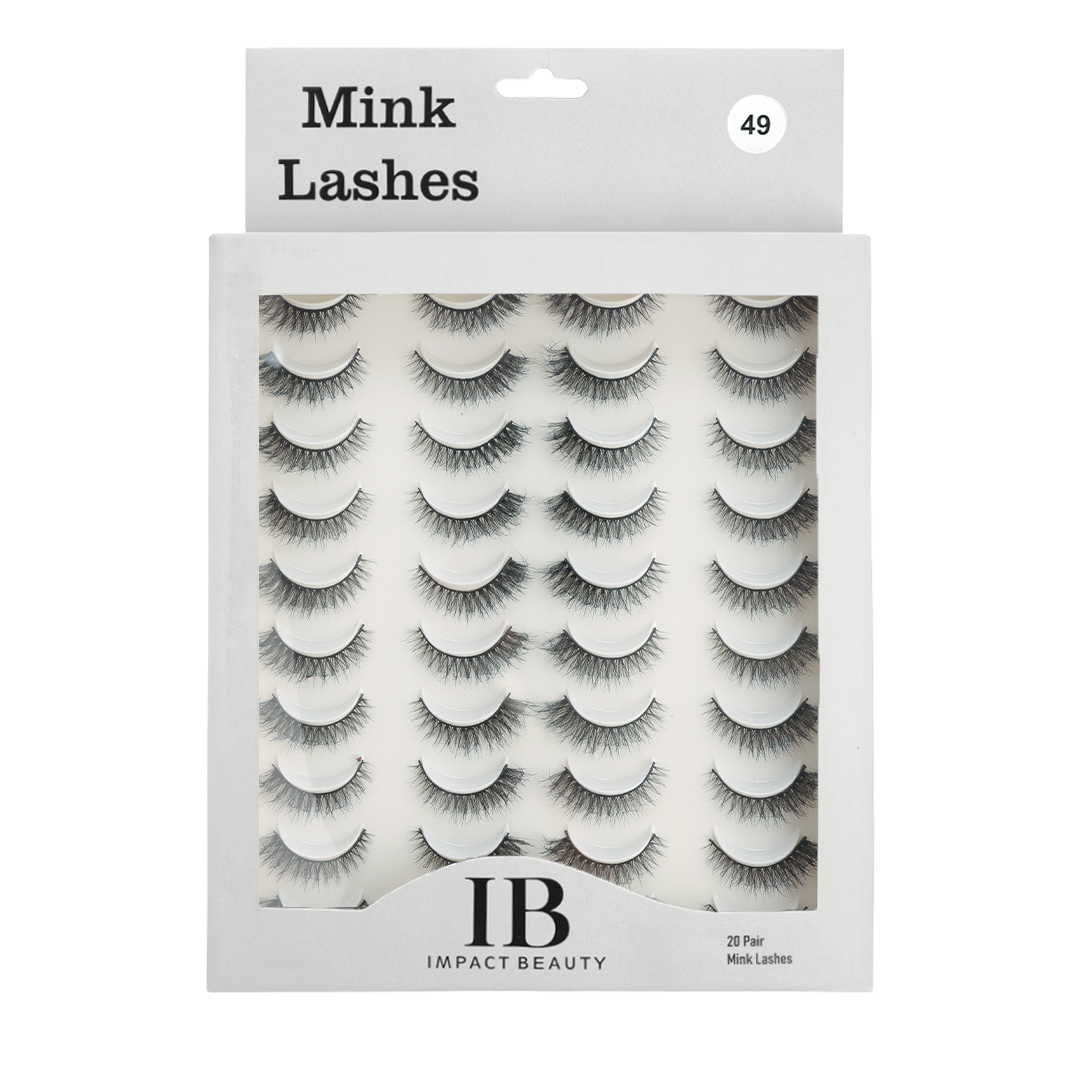 20 Pair Mink lashes - 49