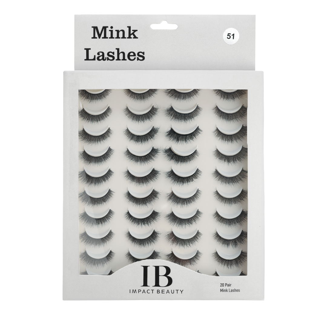 20 Pair Mink lashes - 51