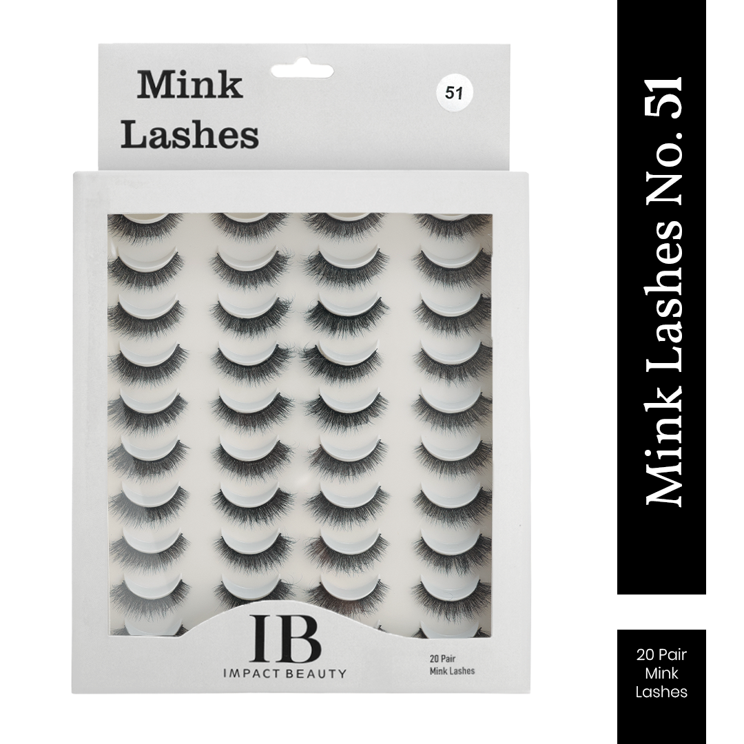20 Pair Mink lashes - 51