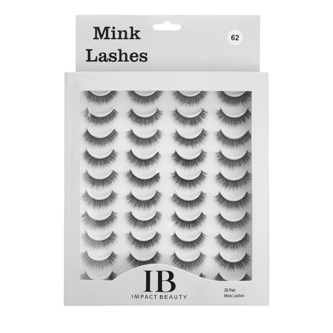 20 Pair Mink lashes - 62