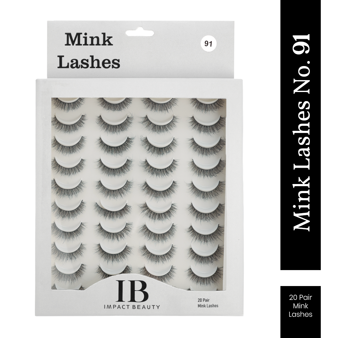 20 Pair Mink lashes - 91