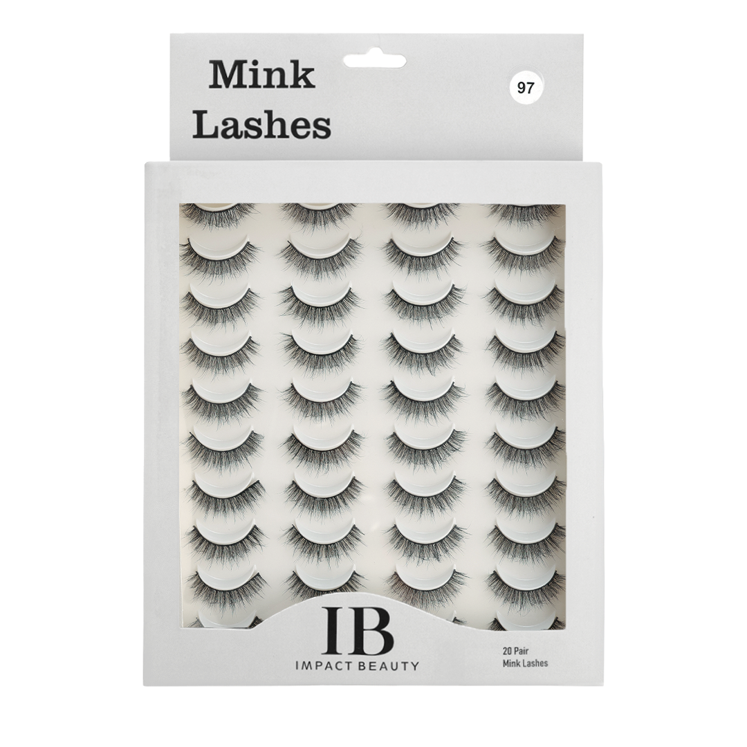 20 Pair Mink lashes - 97
