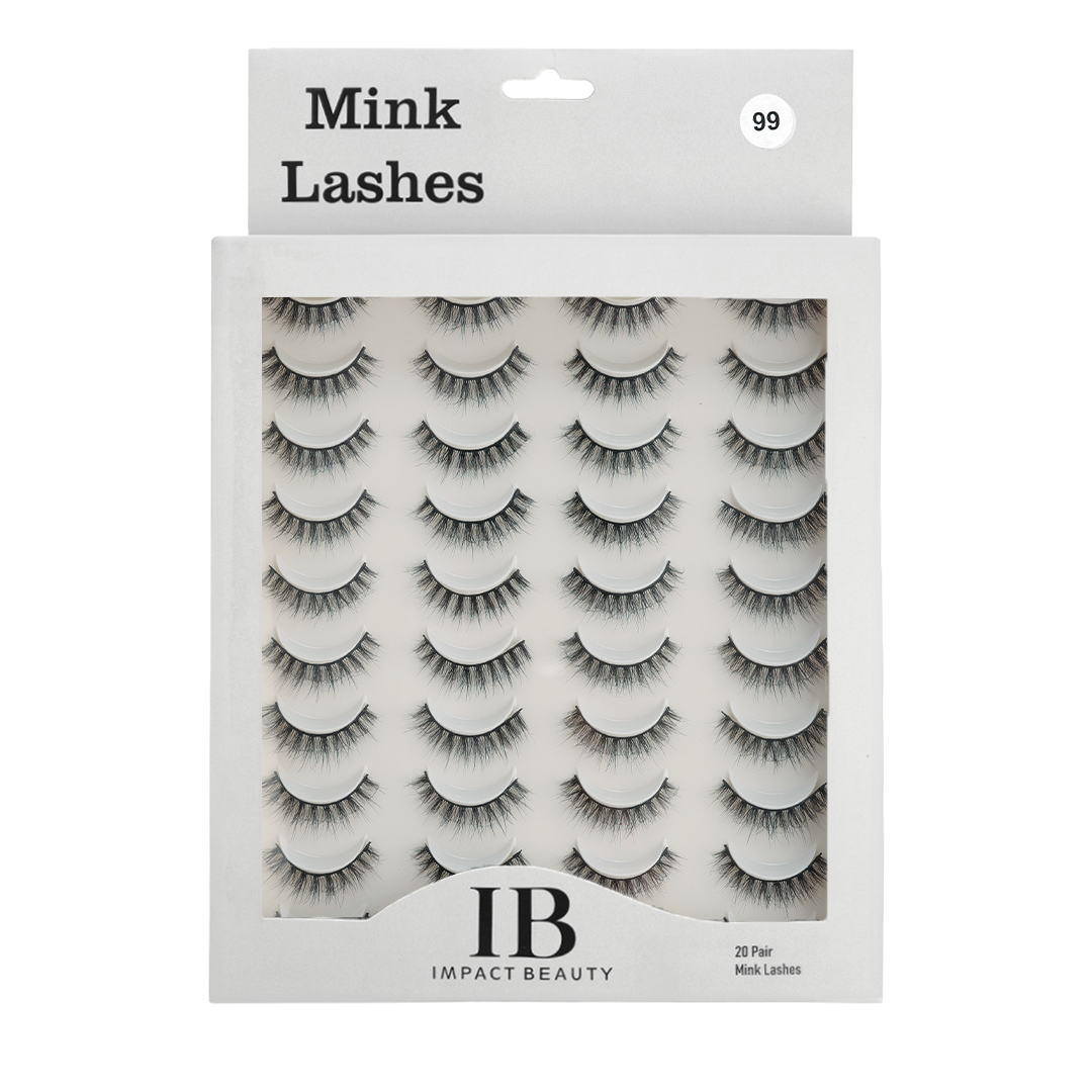 20 Pair Mink lashes - 99