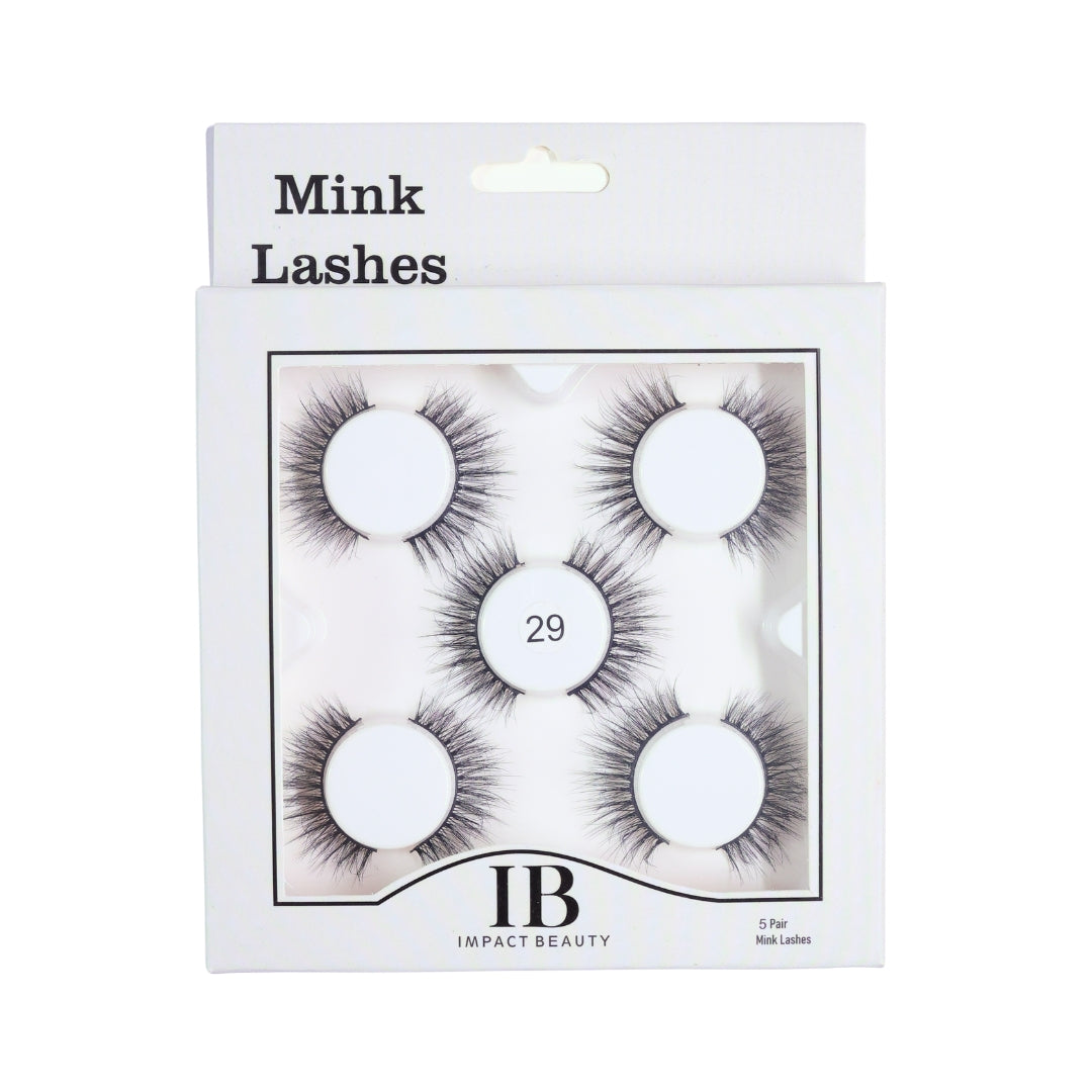 MINK LASHES 5 PAIR - 29