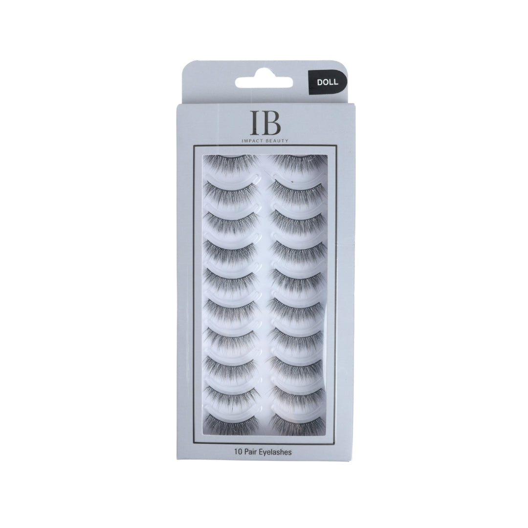 Impact Beauty Eyelash Kit Doll 08