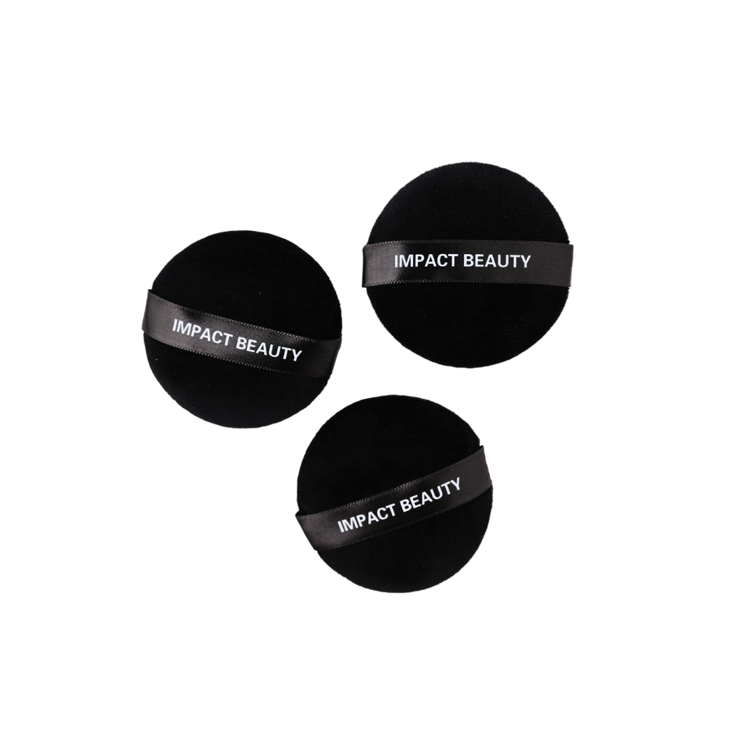 Impact Beauty 3 pcs Round Puff