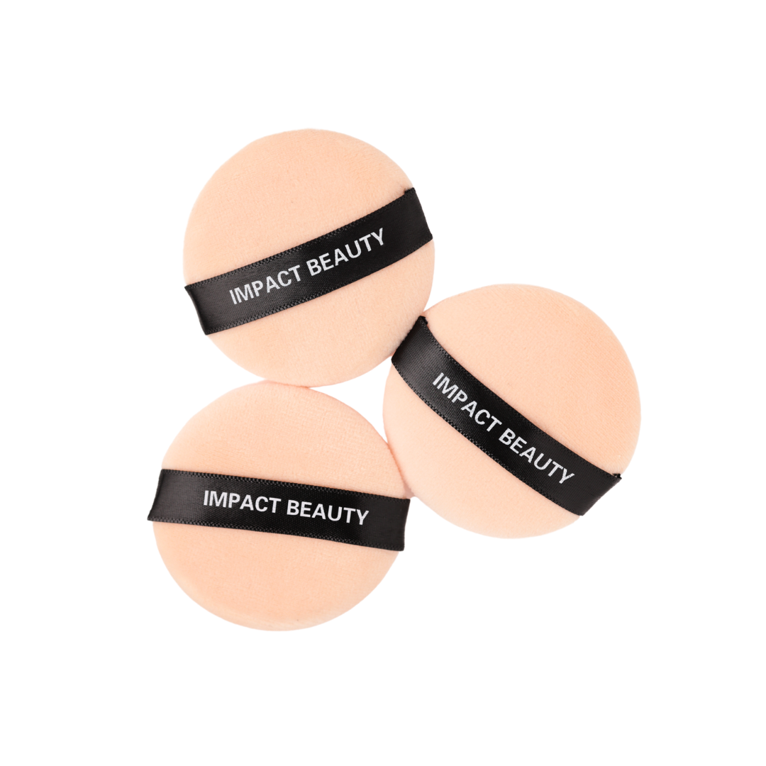 Impact Beauty 3 pcs Round Puff